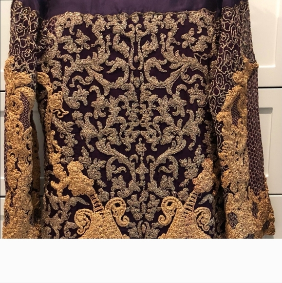 Designer ASIM JOFA Wedding Shalwar Kameez Dupatta Suit - Picture 4 of 4